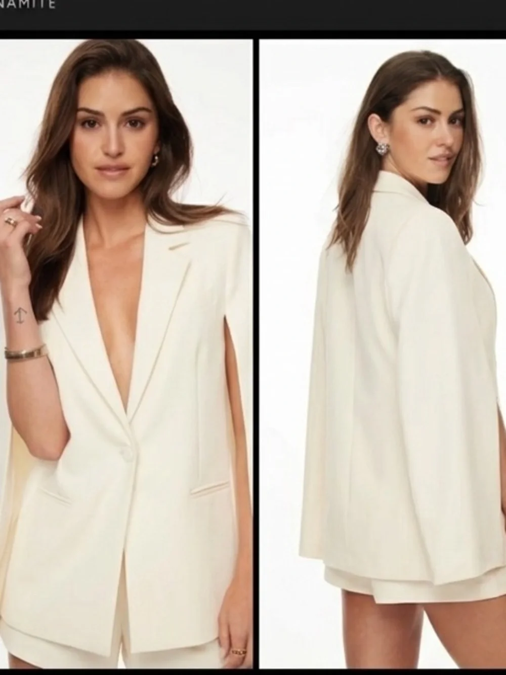 Dynamite Cape Blazer - Picture 2 of 12
